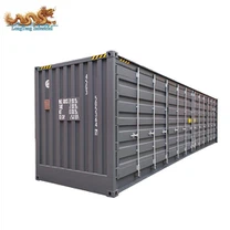 40 stop vysoká kostka s bočním otevřeným kontejnerem